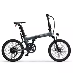 ADO A20S Air, s odpruženou vidlou, skladací elektrický bicykel - Sivá