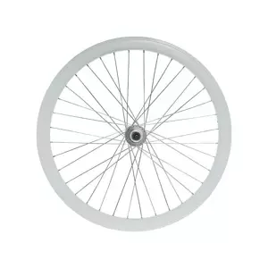 Predné koleso Fixed s vysokým ráfikom, biele