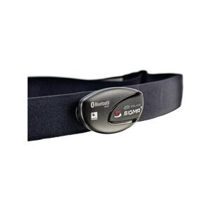 SIGMA SPORT hrudný pás - R1 DUO COMFORTEX + - čierna