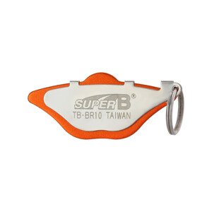 SUPER B podložka medzi doštičky a kotúč - BRAKE CALIPER ALIGNMENT TOOL TB-BR10 - oranžová