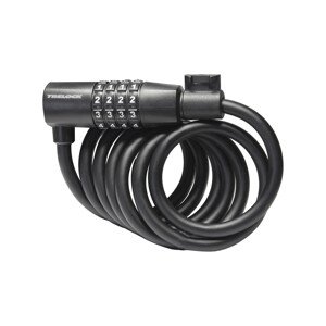 TRELOCK zámok na bicykel - LOCK SK 108/180/8 + HOLDER ZK108 - čierna