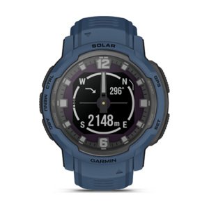 GARMIN smart hodinky - INSTINCT CROSSOVER SOLAR - modrá