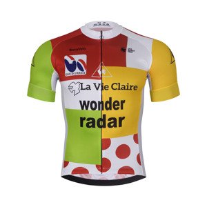 BONAVELO Cyklistický dres s krátkym rukávom - 1985 LA VIE CLAIRE TDF 4XL