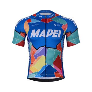BONAVELO Cyklistický dres s krátkym rukávom - MAPEI 4XL