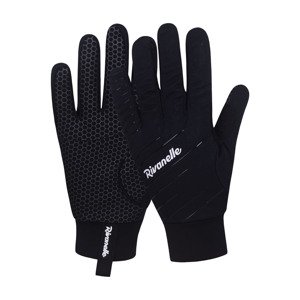 RIVANELLE BY HOLOKOLO Cyklistické rukavice dlhoprsté - WINTER GLOVES - čierna M-L