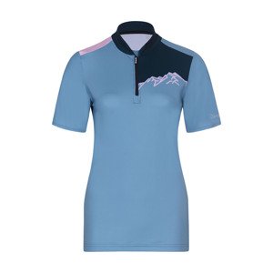 RIVANELLE BY HOLOKOLO Cyklistický dres s krátkym rukávom - ADVENTURE - modrá L