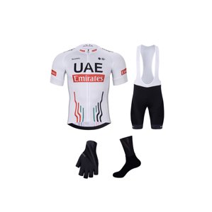 BONAVELO Cyklistický mega set - UAE 2024 - biela/čierna/červená