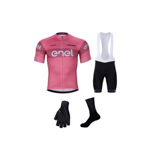 BONAVELO Cyklistický mega set - GIRO D´ITALIA - čierna/ružová