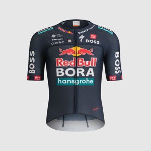 SPORTFUL Cyklistický dres s krátkym rukávom - RED BULL BORA - HANSGROHE LIGHT - modrá XL