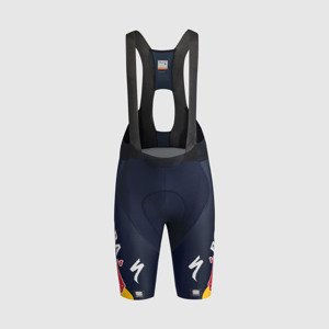 SPORTFUL Cyklistické nohavice krátke s trakmi - RED BULL BORA - HANSGROHE LTD - modrá L