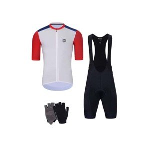 HOLOKOLO Cyklistický mega set - TECHNICAL - modrá/čierna/biela