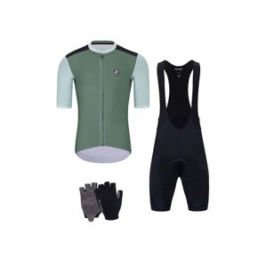 HOLOKOLO Cyklistický mega set - TECHNICAL - zelená/čierna