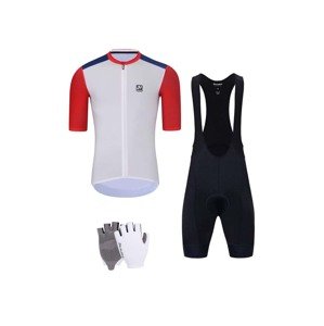 HOLOKOLO Cyklistický mega set - TECHNICAL - modrá/biela/čierna