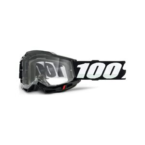 100% SPEEDLAB Cyklistické okuliare - ACCURI 2 - čierna/biela