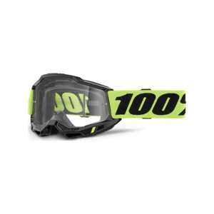 100% SPEEDLAB Cyklistické okuliare - ACCURI 2 - žltá/čierna