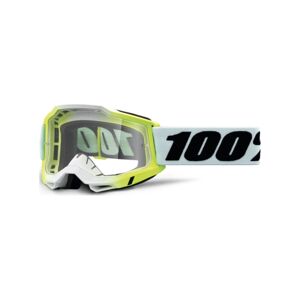 100% SPEEDLAB Cyklistické okuliare - ACCURI 2 - žltá/svetlo zelená/čierna
