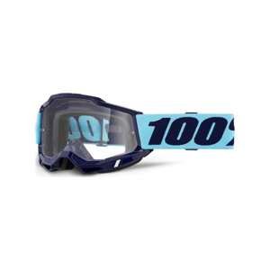 100% SPEEDLAB Cyklistické okuliare - ACCURI 2 - svetlo modrá/modrá