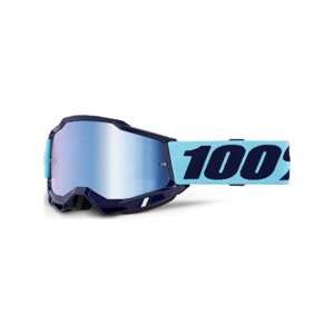 100% SPEEDLAB Cyklistické okuliare - ACCURI 2 - modrá/svetlo modrá