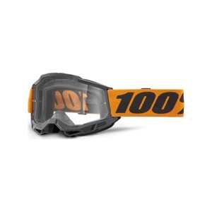 100% SPEEDLAB Cyklistické okuliare - ACCURI 2 - oranžová/čierna