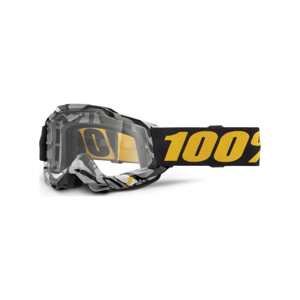 100% SPEEDLAB Cyklistické okuliare - ACCURI 2 - čierna/žltá