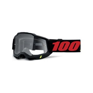 100% SPEEDLAB Cyklistické okuliare - ACCURI 2 - čierna/červená