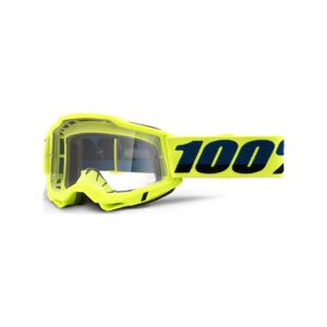 100% SPEEDLAB Cyklistické okuliare - ACCURI 2 - žltá/modrá