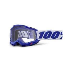 100% SPEEDLAB Cyklistické okuliare - ACCURI 2 - biela/modrá
