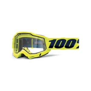 100% SPEEDLAB Cyklistické okuliare - ACCURI 2 ENDURO MTB - žltá/modrá
