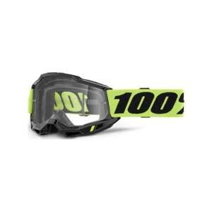100% SPEEDLAB Cyklistické okuliare - ACCURI 2 OTG - žltá/čierna
