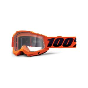 100% SPEEDLAB Cyklistické okuliare - ACCURI 2 OTG - oranžová/čierna