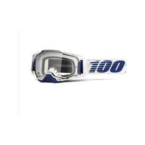 100% SPEEDLAB Cyklistické okuliare - ARMEGA - biela/modrá