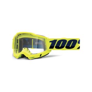 100% SPEEDLAB Cyklistické okuliare - ACCURI 2 OTG - žltá/modrá