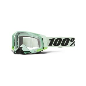 100% SPEEDLAB Cyklistické okuliare - RACECRAFT 2 - svetlo zelená/čierna