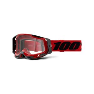 100% SPEEDLAB Cyklistické okuliare - RACECRAFT 2 - červená/čierna