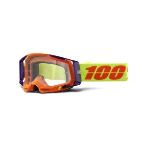 100% SPEEDLAB Cyklistické okuliare - RACECRAFT 2 - žltá/oranžová/čierna