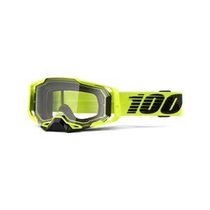 100% SPEEDLAB Cyklistické okuliare - ARMEGA - žltá/čierna