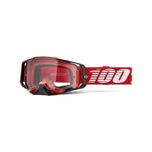 100% SPEEDLAB Cyklistické okuliare - ARMEGA - červená/čierna/biela