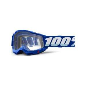 100% SPEEDLAB Cyklistické okuliare - ACCURI 2 - modrá/biela