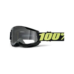 100% SPEEDLAB Cyklistické okuliare - STRATA 2 - čierna/žltá