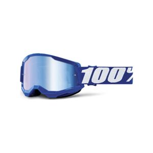100% SPEEDLAB Cyklistické okuliare - STRATA 2 - modrá/biela