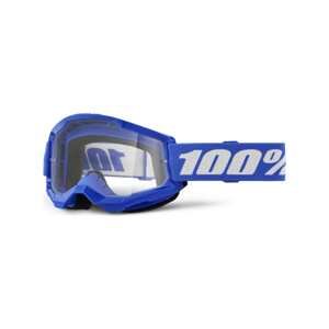 100% SPEEDLAB Cyklistické okuliare - STRATA 2 - modrá/biela