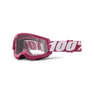 100% SPEEDLAB Cyklistické okuliare - STRATA 2 - ružová/biela