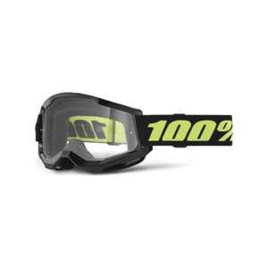 100% SPEEDLAB Cyklistické okuliare - STRATA 2 - čierna/žltá