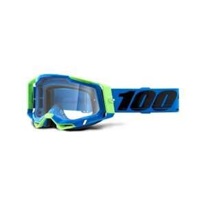 100% SPEEDLAB Cyklistické okuliare - RACECRAFT 2 - modrá/zelená