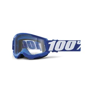 100% SPEEDLAB Cyklistické okuliare - STRATA 2 JR - modrá/biela