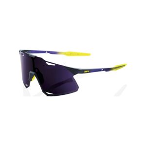 100% SPEEDLAB Cyklistické okuliare - HYPERCRAFT - fialová/žltá