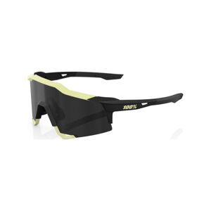 100% SPEEDLAB Cyklistické okuliare - SPEEDCRAFT - čierna/žltá