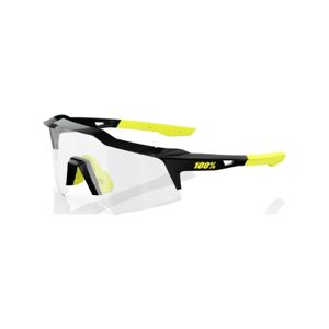100% SPEEDLAB Cyklistické okuliare - SPEEDCRAFT XS - žltá/čierna