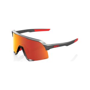 100% SPEEDLAB Cyklistické okuliare - S3™ - šedá/červená