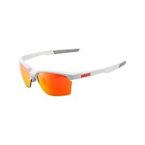100% SPEEDLAB Cyklistické okuliare - SPORTCOUPE - biela/červená